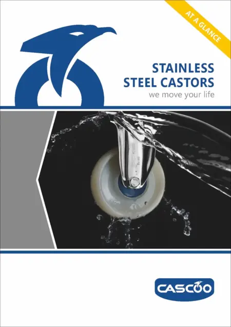 Stainless steel castors