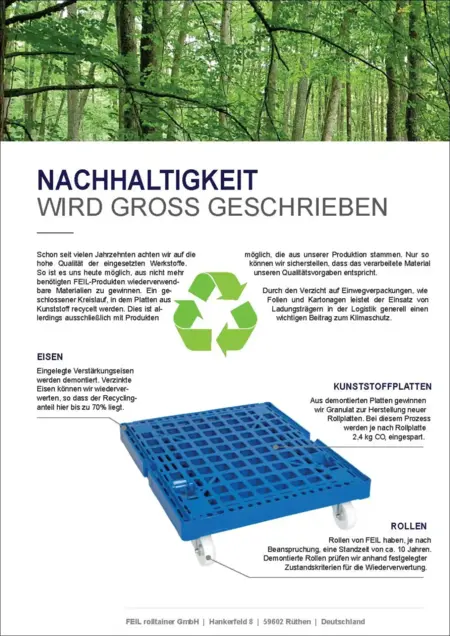 FEIL rolltainer Recycling