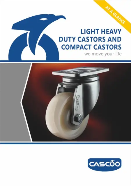 Light heavy duty castors