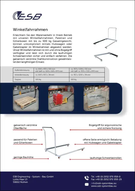 ESB Winkelfahrrahmen